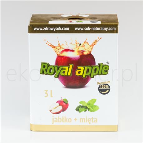 Sok Royal Apple jabłko mięta 3l-514