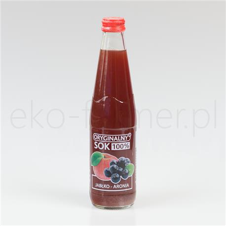 Oryginalny sok 100% jabłko aronia 330ml-525