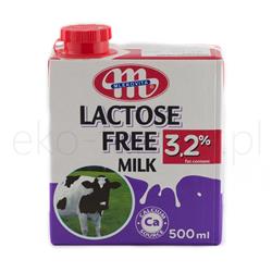 Mleko UHT wydojone bez laktozy 3,2% Mlekovita 0,5l-843