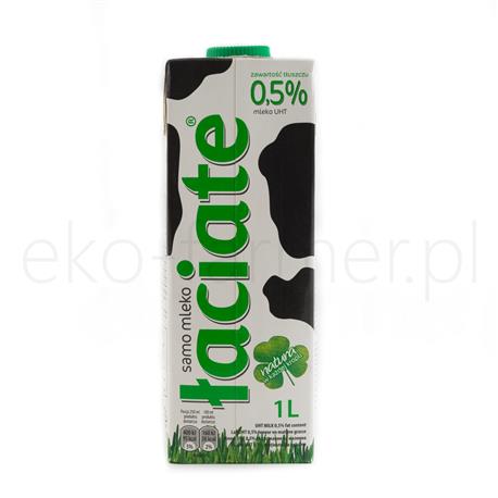 Mleko łaciate UHT 0,5% Mlekpol 1l-864