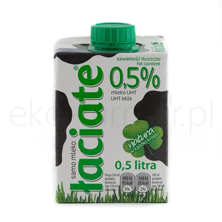 Mleko łaciate UHT 0,5% Mlekpol 0,5l-850