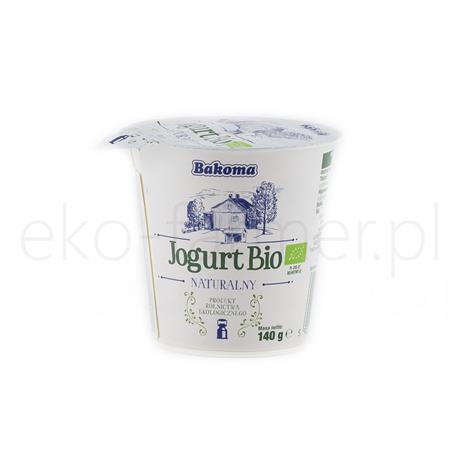 Jogurt Bio naturalny Bakoma 140g  -992