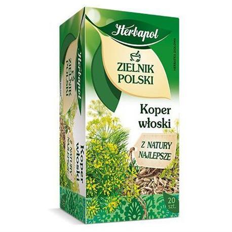 Herbata zielnik polski koper wł. 20 szt. Herbapol-1300