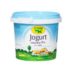 Jogurt naturalny 9% z prob.bakt. 330ml Klimeko-397