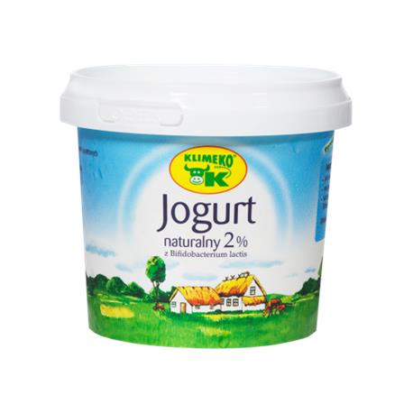 Jogurt naturalny 2% z prob.bakt. 330ml Klimeko-402